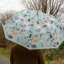 Nine Lives Cat Umbrella