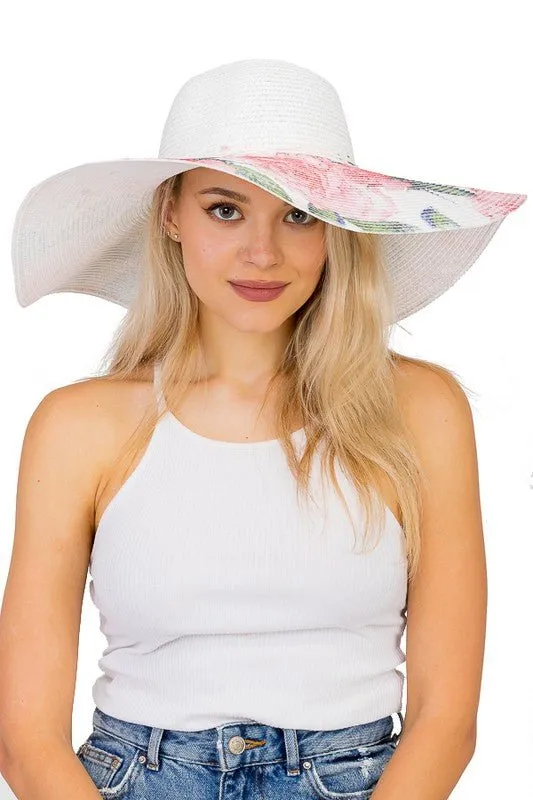 Peony Rose Garden Sun Hat