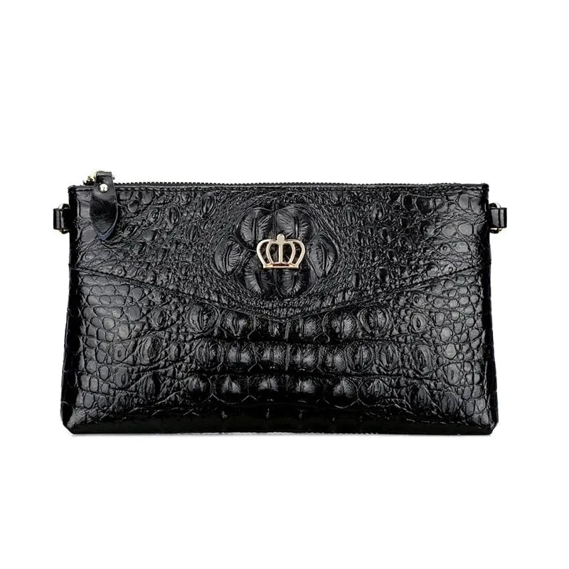 Petra genuine leather clutch bag