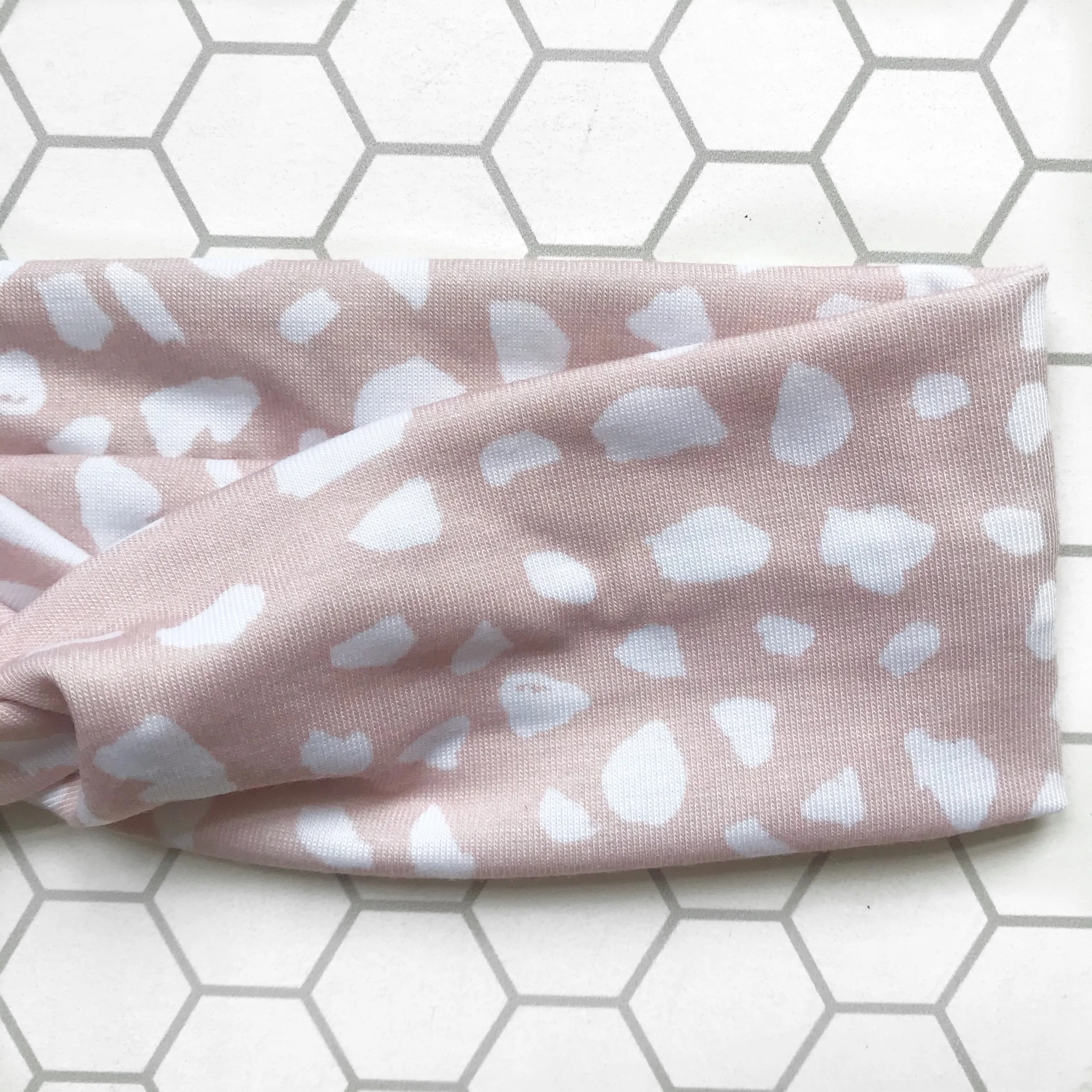 Pink Ink Knotties Headband