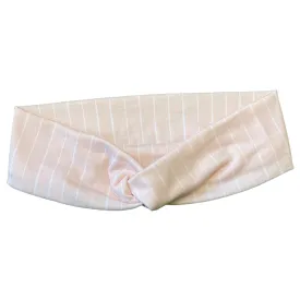 Pink Pin Stripes Knotties Headband