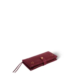 Porte Wallet in Burgundy