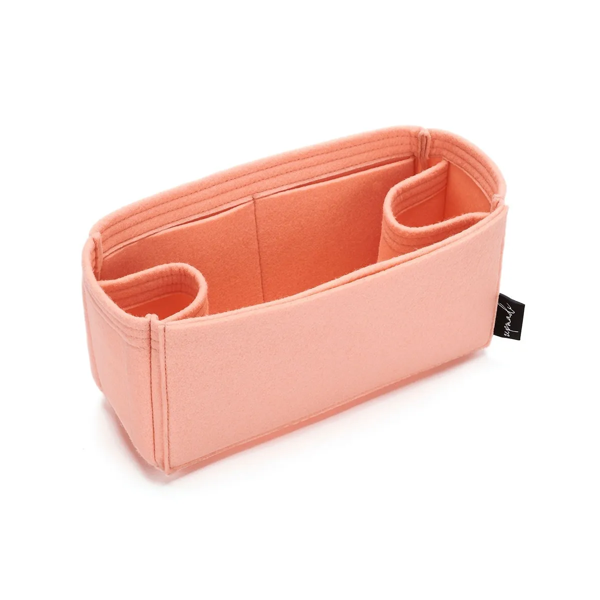 Purse Organizer Insert for Celine Cabas Phantom, Bag Organizer with Double Bottle Holders and Exterior Pockets