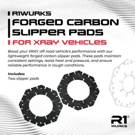 R1WURKS Forged Carbon Slipper Pads, For XB2 and XB4 Vehicles