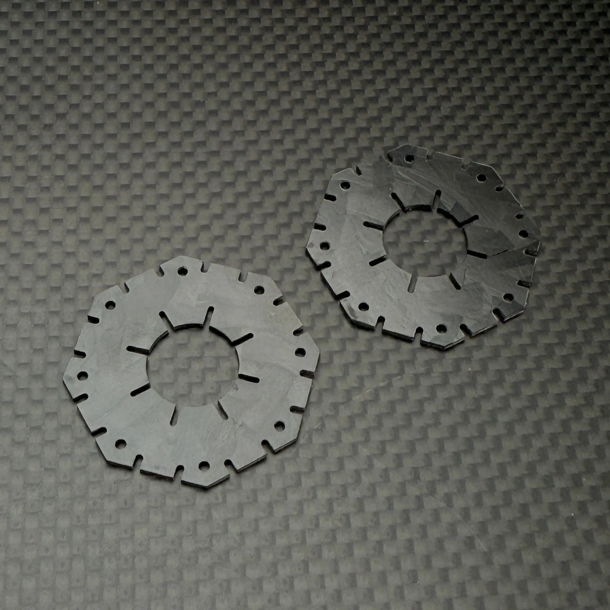 R1WURKS Forged Carbon Slipper Pads, For XB2 and XB4 Vehicles