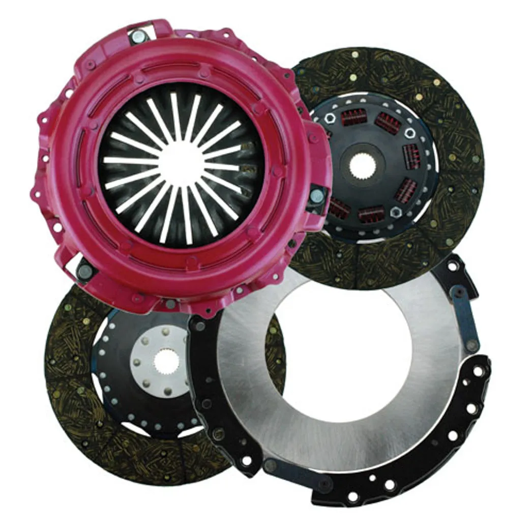 RAM Clutches Concept 10.5 Clutch Kit - Dual Disc - 10 1/2" Diameter - 1-1/8" x 26 Spline - Sprung Hub - Organic - Mopar Gen III Hemi