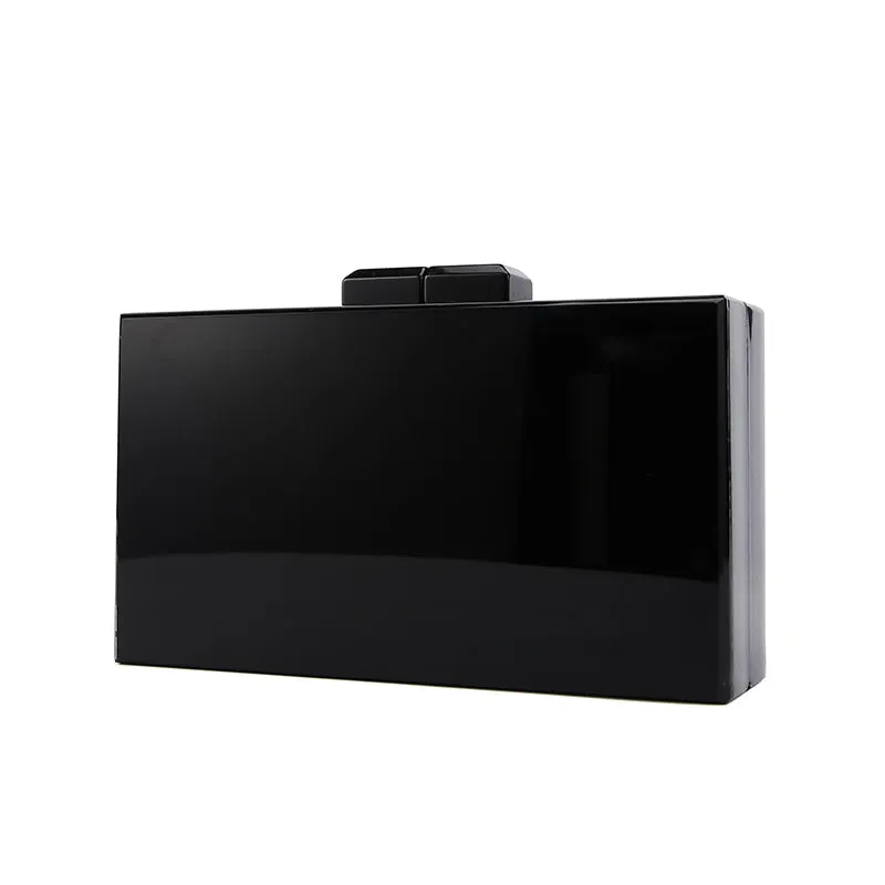 Raz acrylic clutch bag
