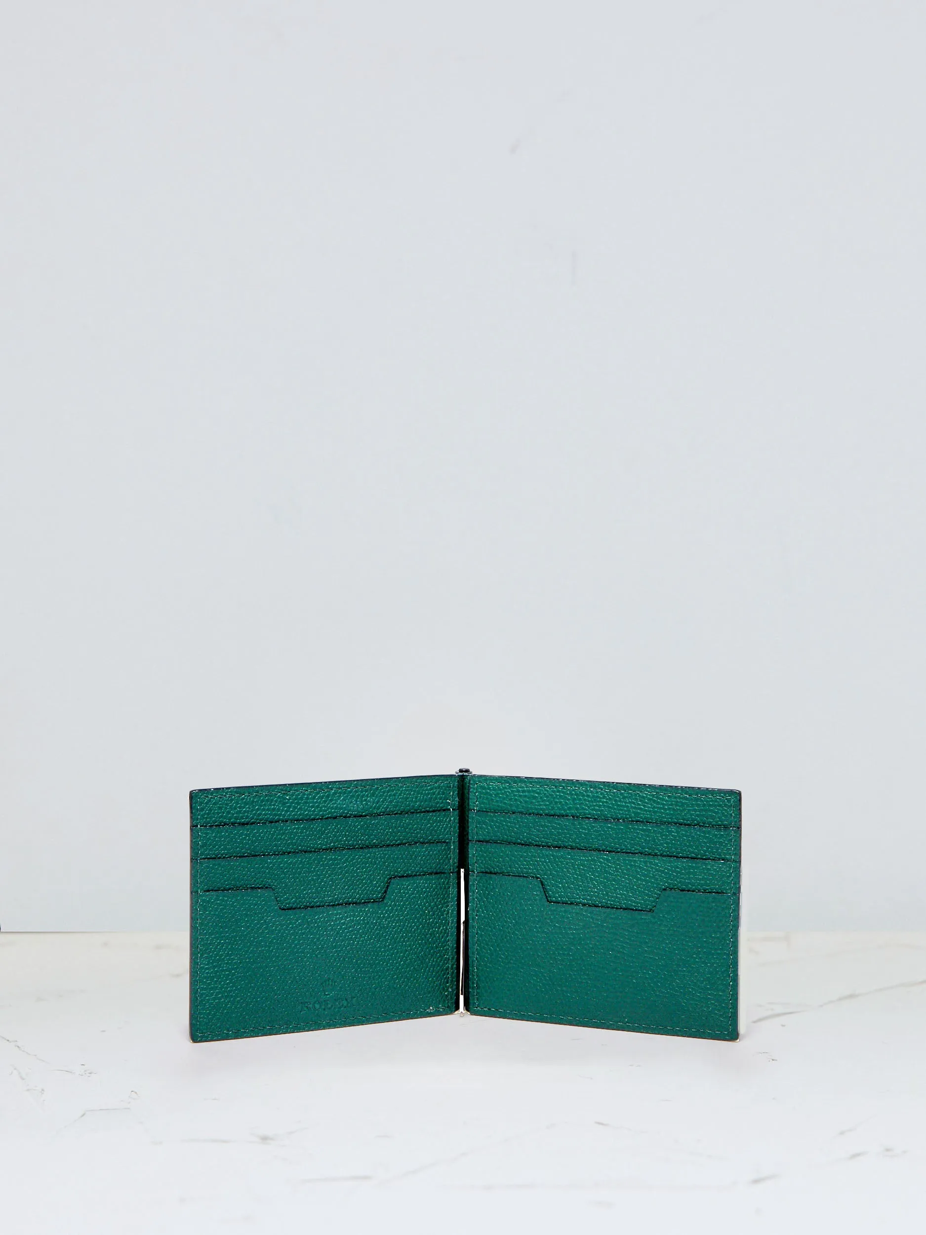 ROLEX BIFOLD LEATHER WALLET