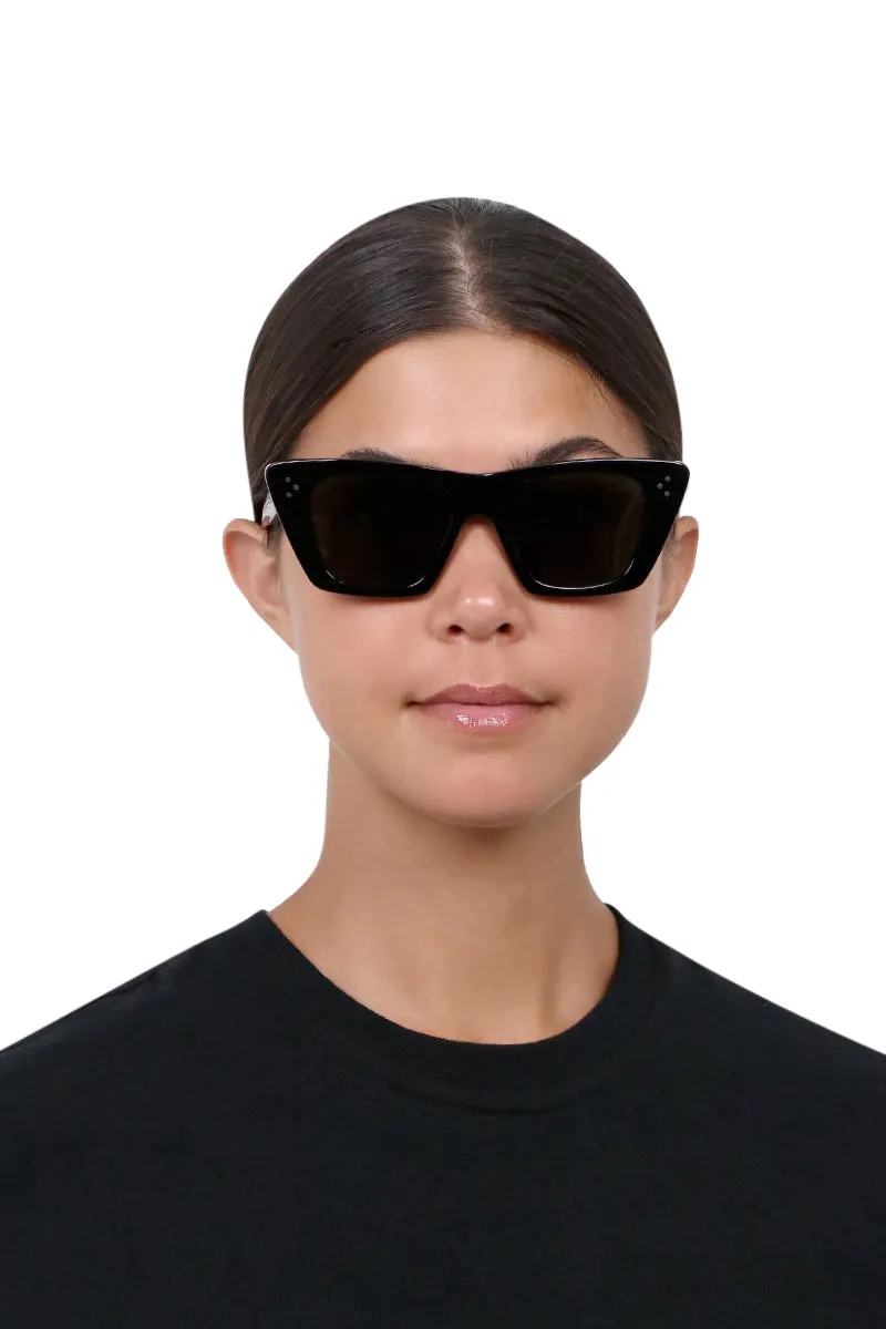 S187 SUNGLASSES | BLACK/SMOKE