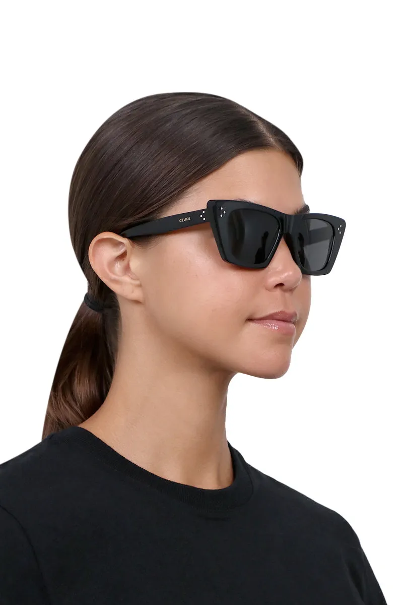 S187 SUNGLASSES | BLACK/SMOKE