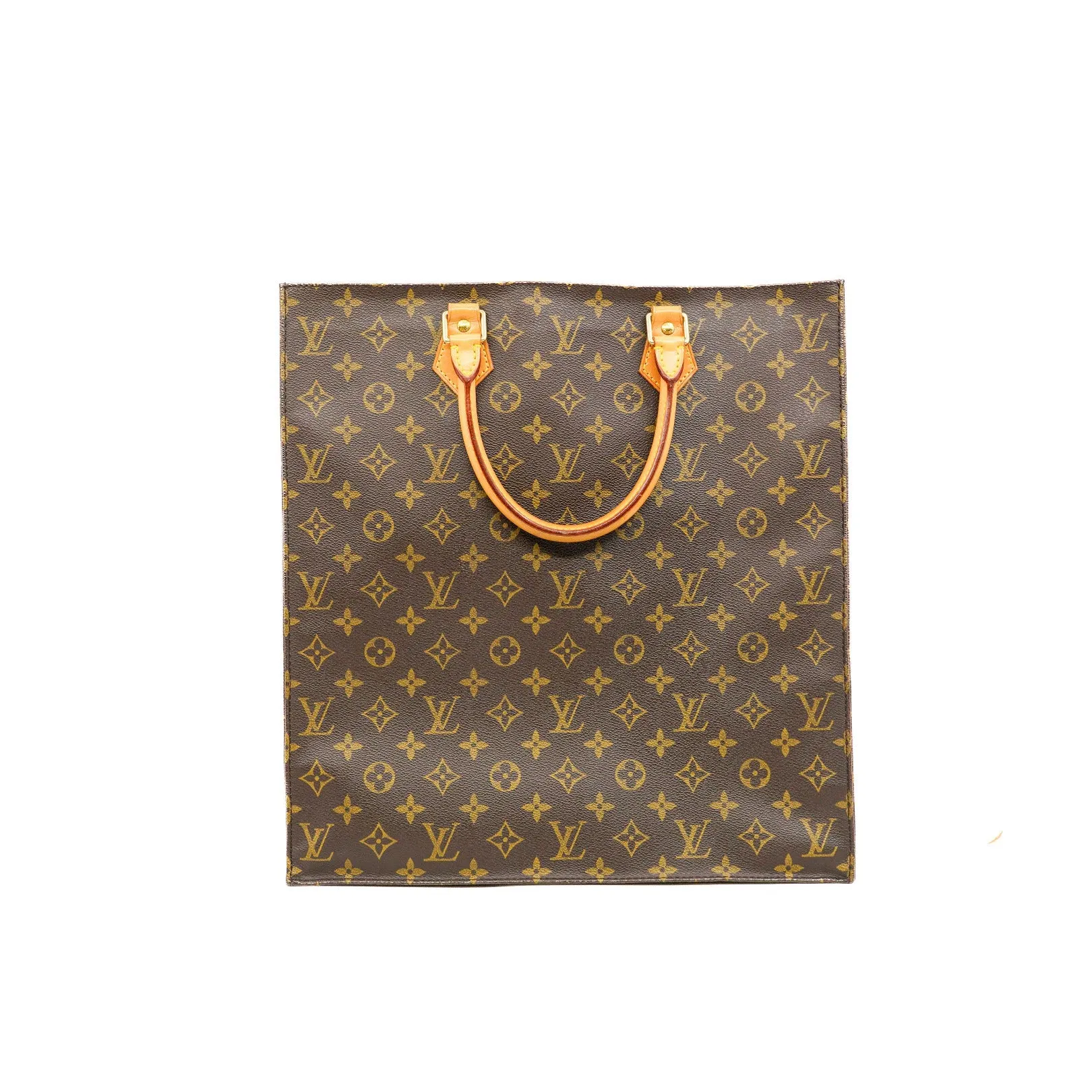 Sac Plat GM Monogram Canvas Tote Bag GHW