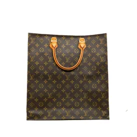 Sac Plat GM Monogram Canvas Tote Bag GHW