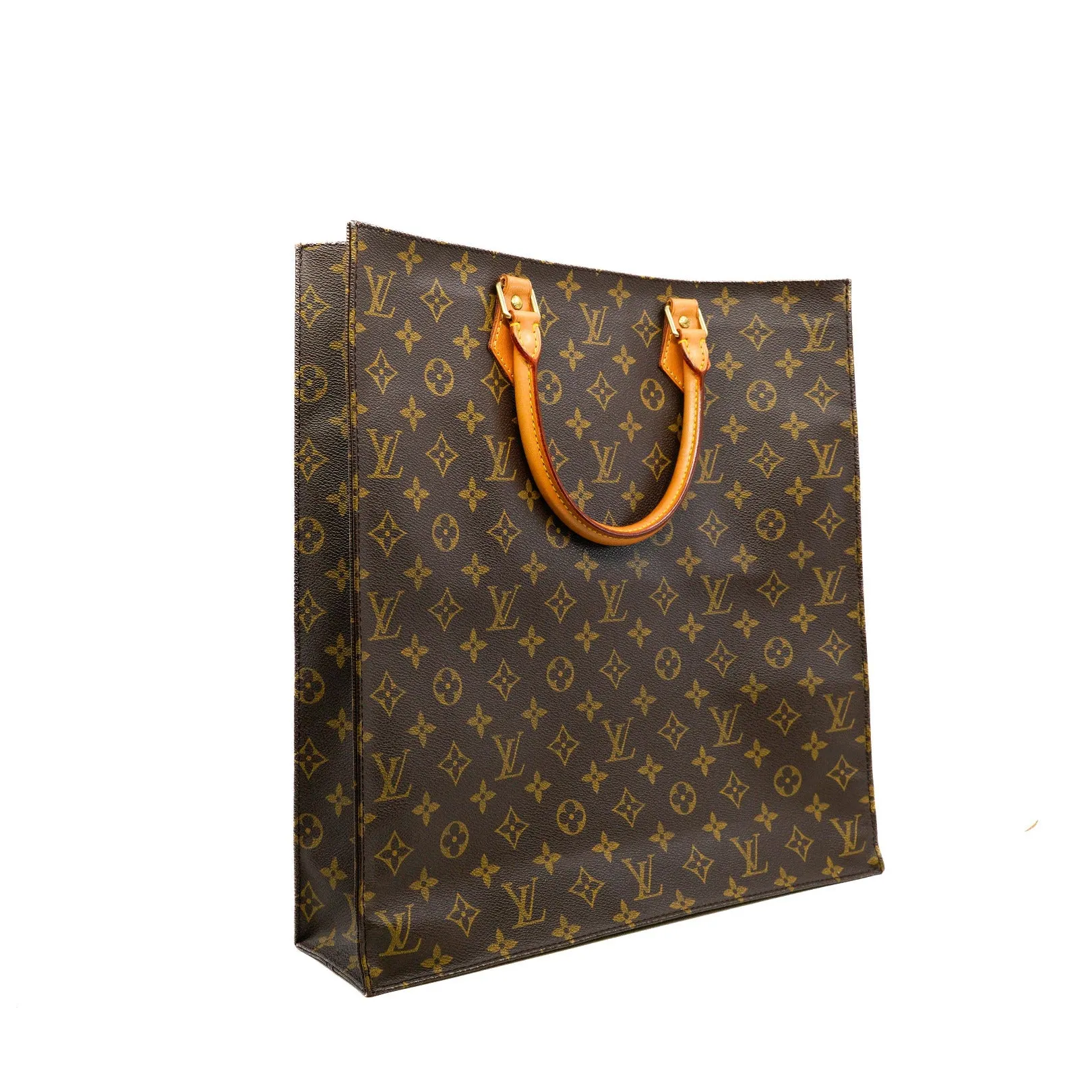 Sac Plat GM Monogram Canvas Tote Bag GHW