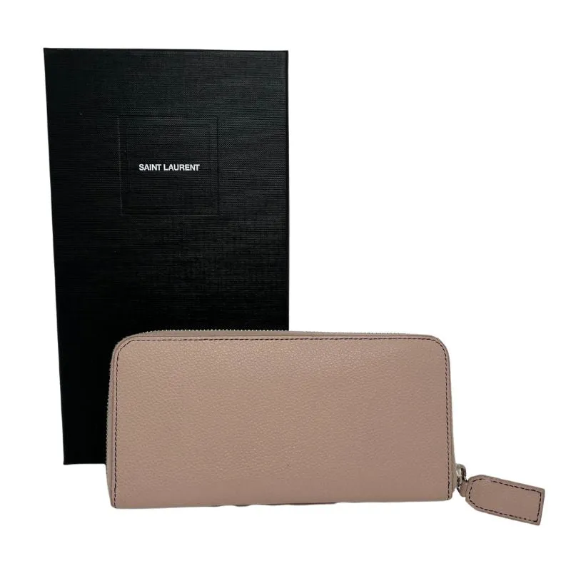 Saint Laurent Leather Continental Wallet