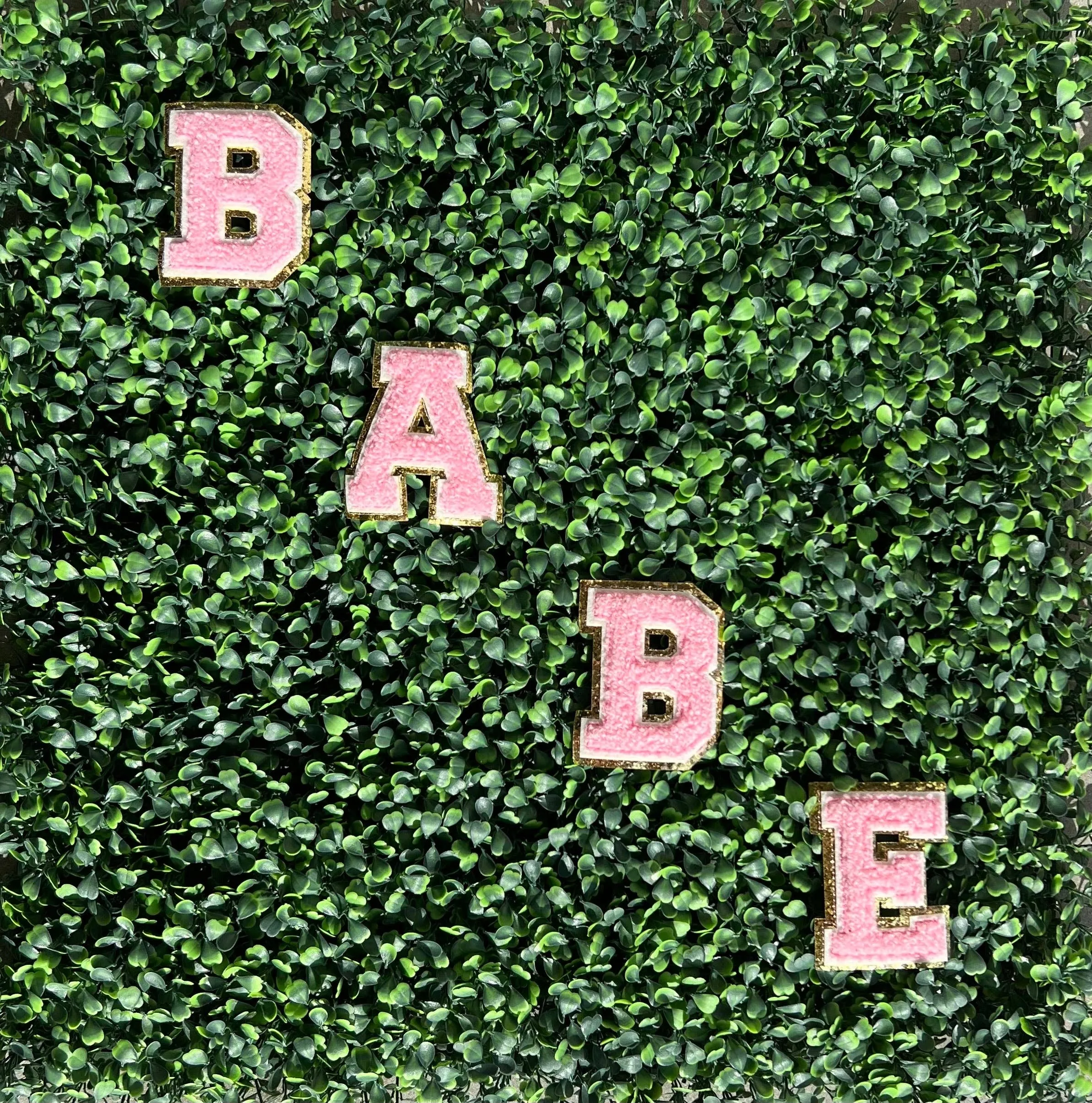 Self-Adhesive Word Patches