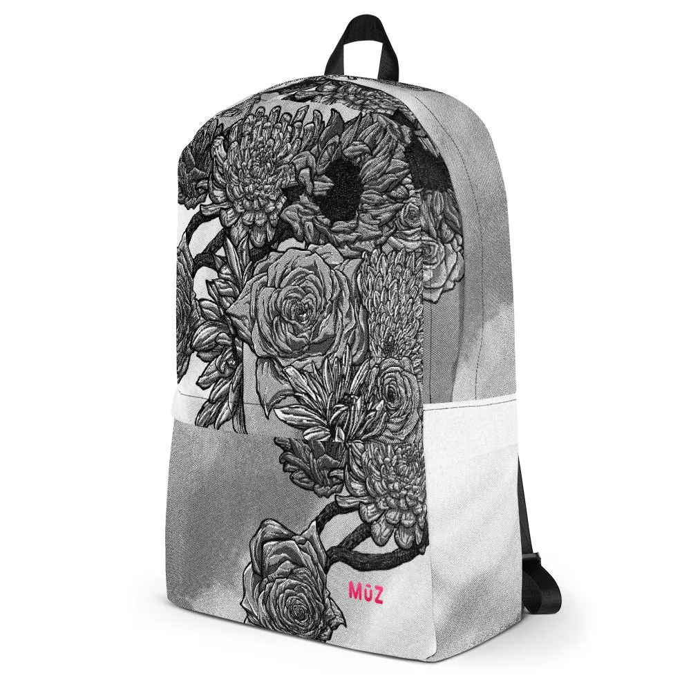 Sharpie Flowers Halftones Backpack