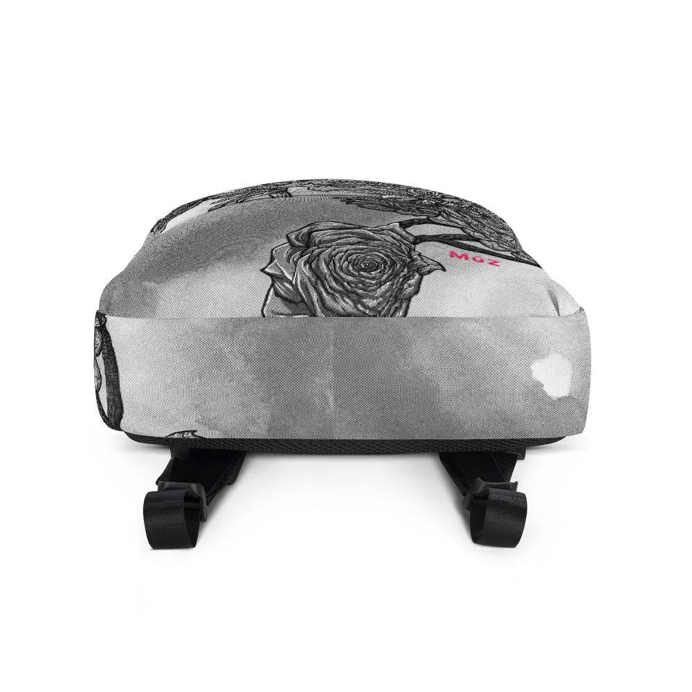 Sharpie Flowers Halftones Backpack