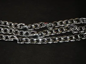 Silver Circular Acrylic Chains