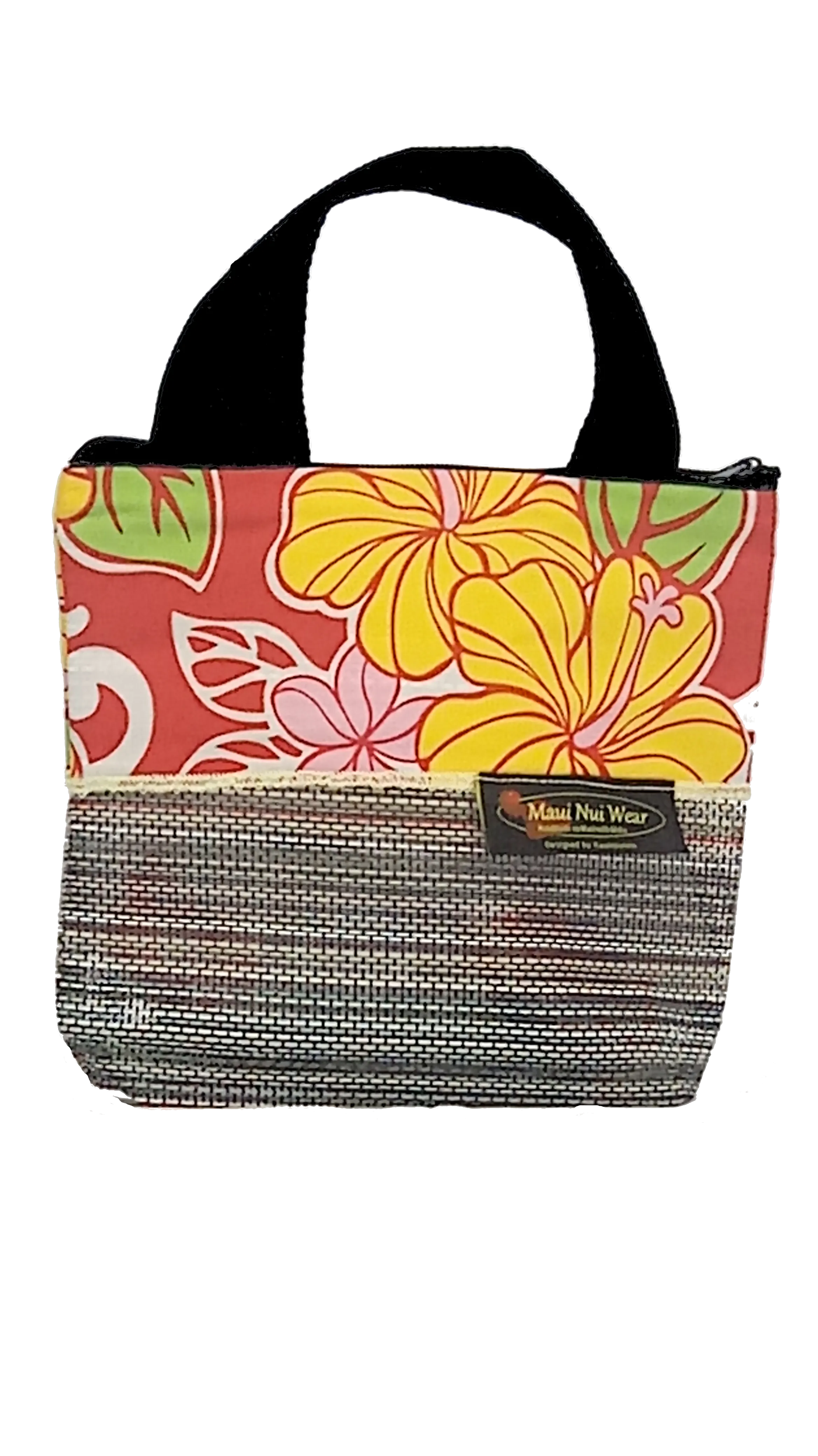 Sm Mesh Tote Bag Floral `Ula`ula