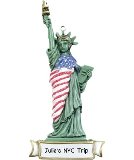 Statue of Liberty NYC Personalized Ornament