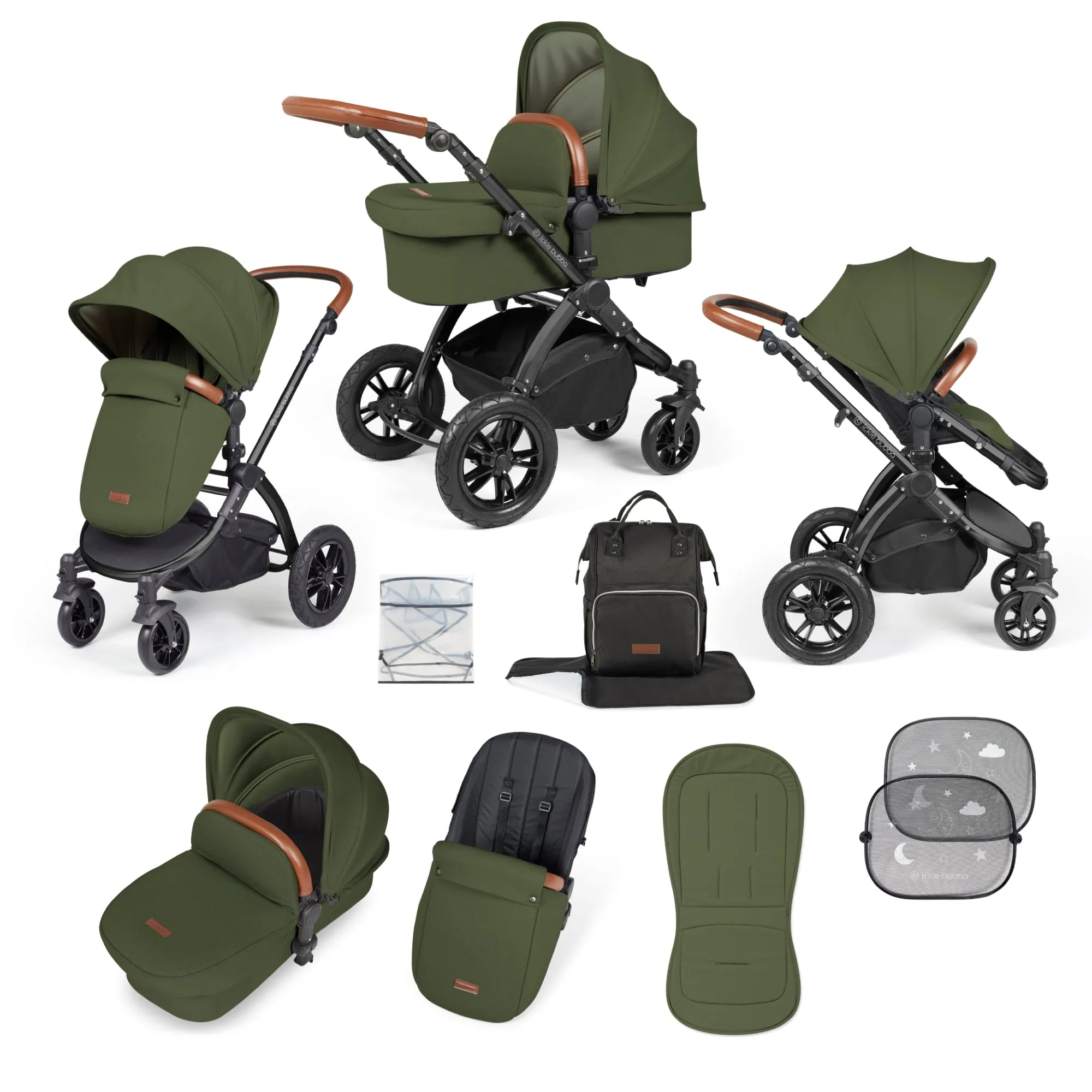Stomp Luxe 2 in 1 Premium Pushchair