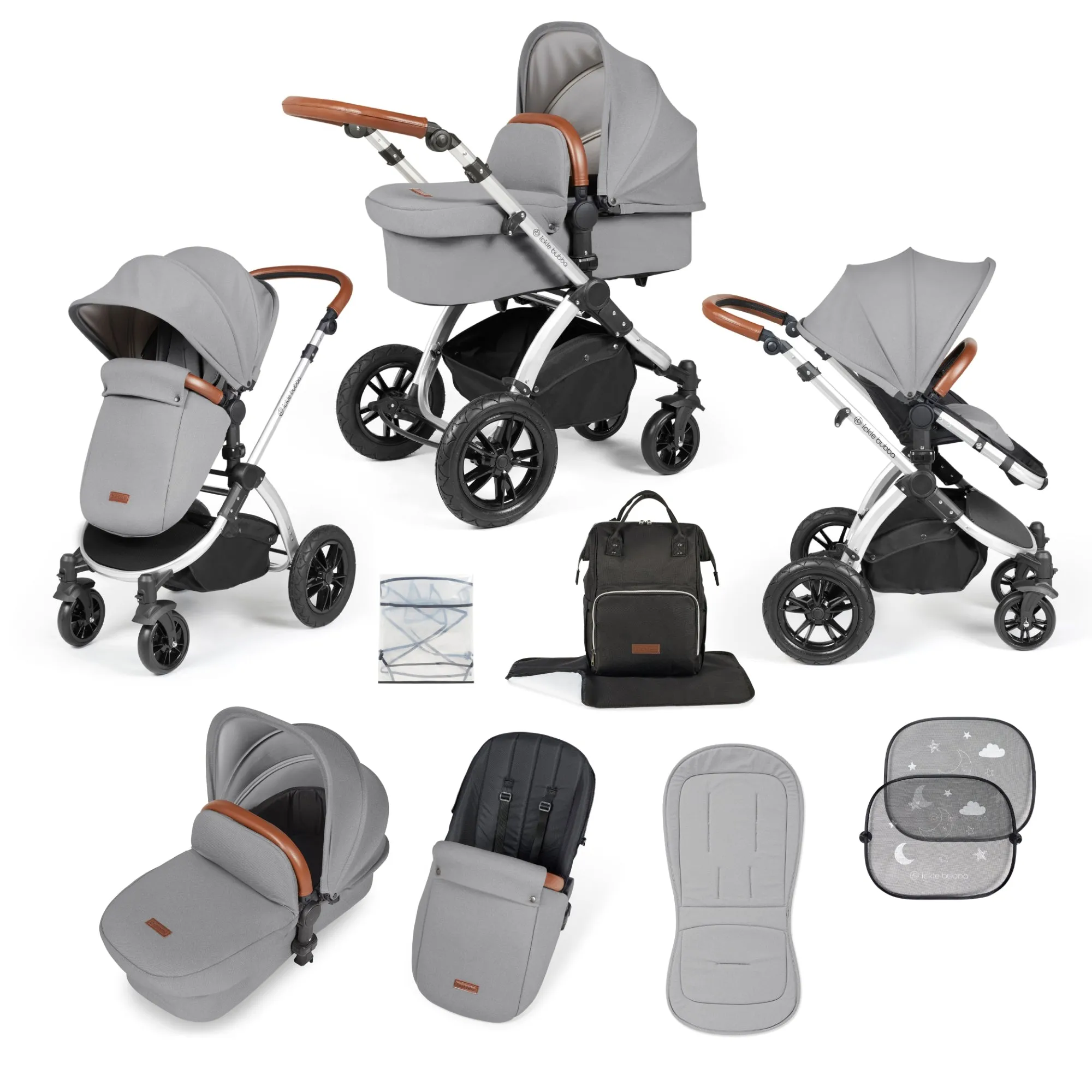 Stomp Luxe 2 in 1 Premium Pushchair