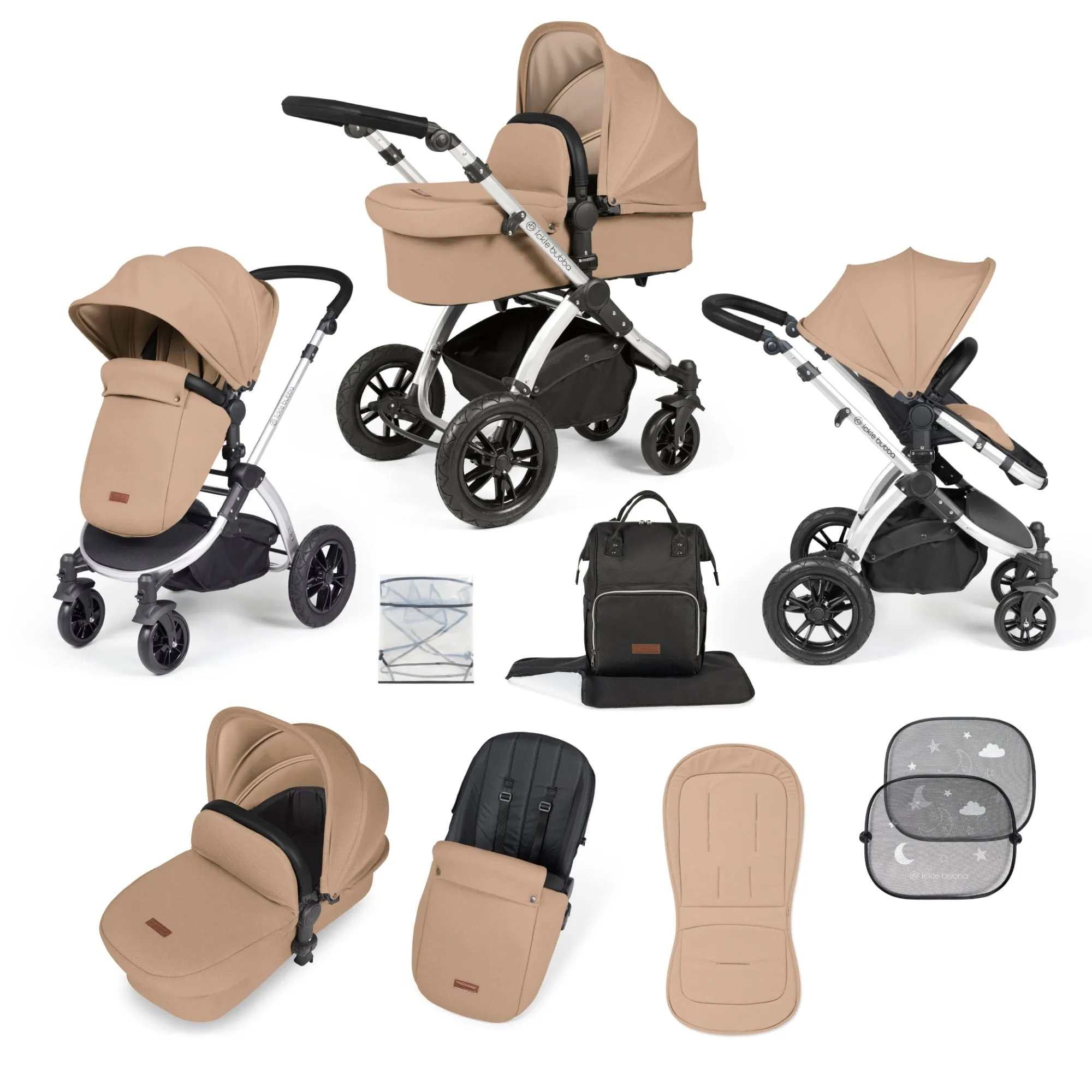 Stomp Luxe 2 in 1 Premium Pushchair