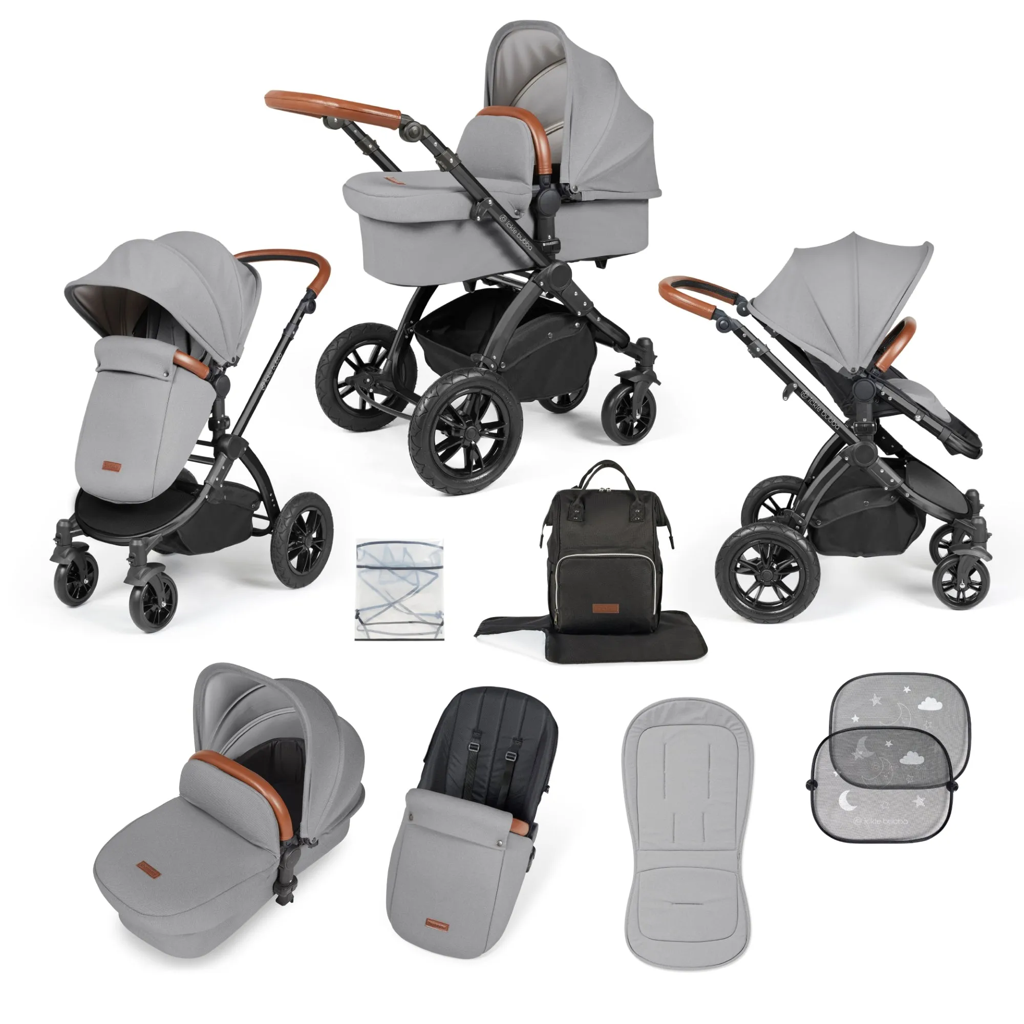 Stomp Luxe 2 in 1 Premium Pushchair