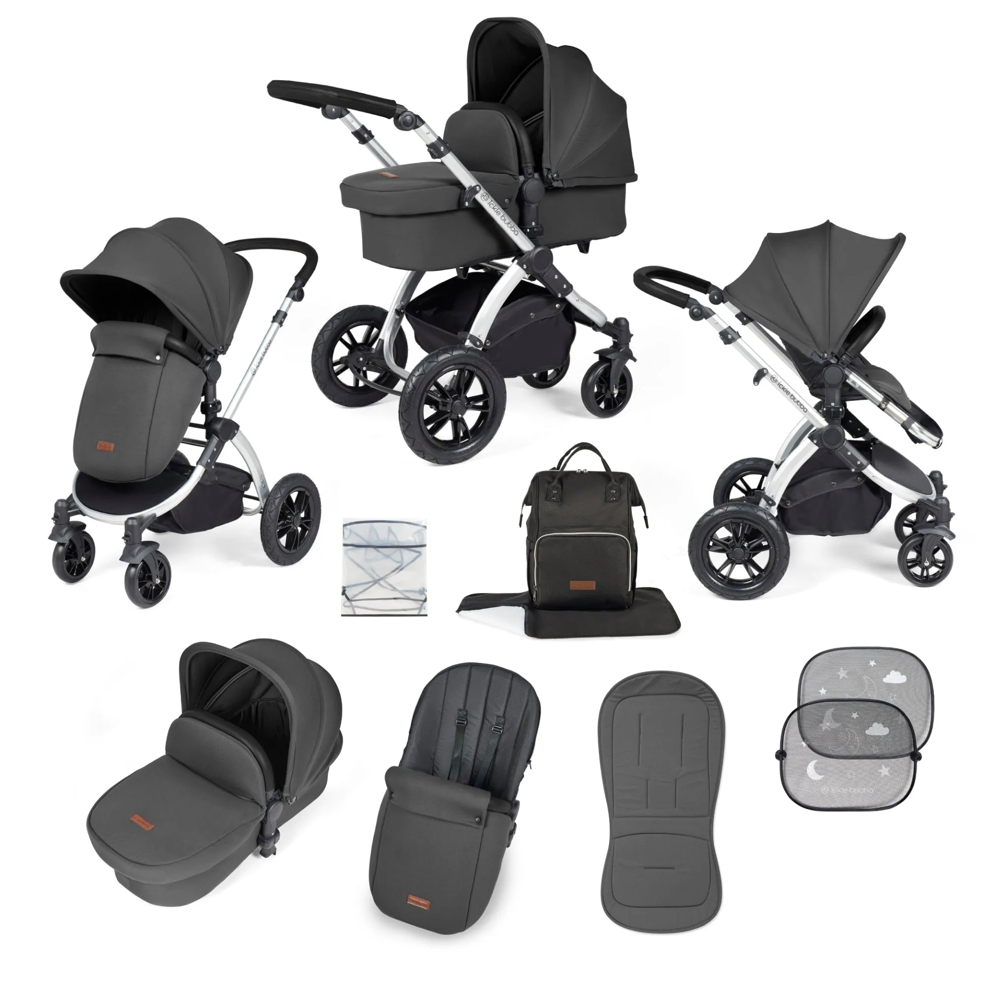 Stomp Luxe 2 in 1 Premium Pushchair