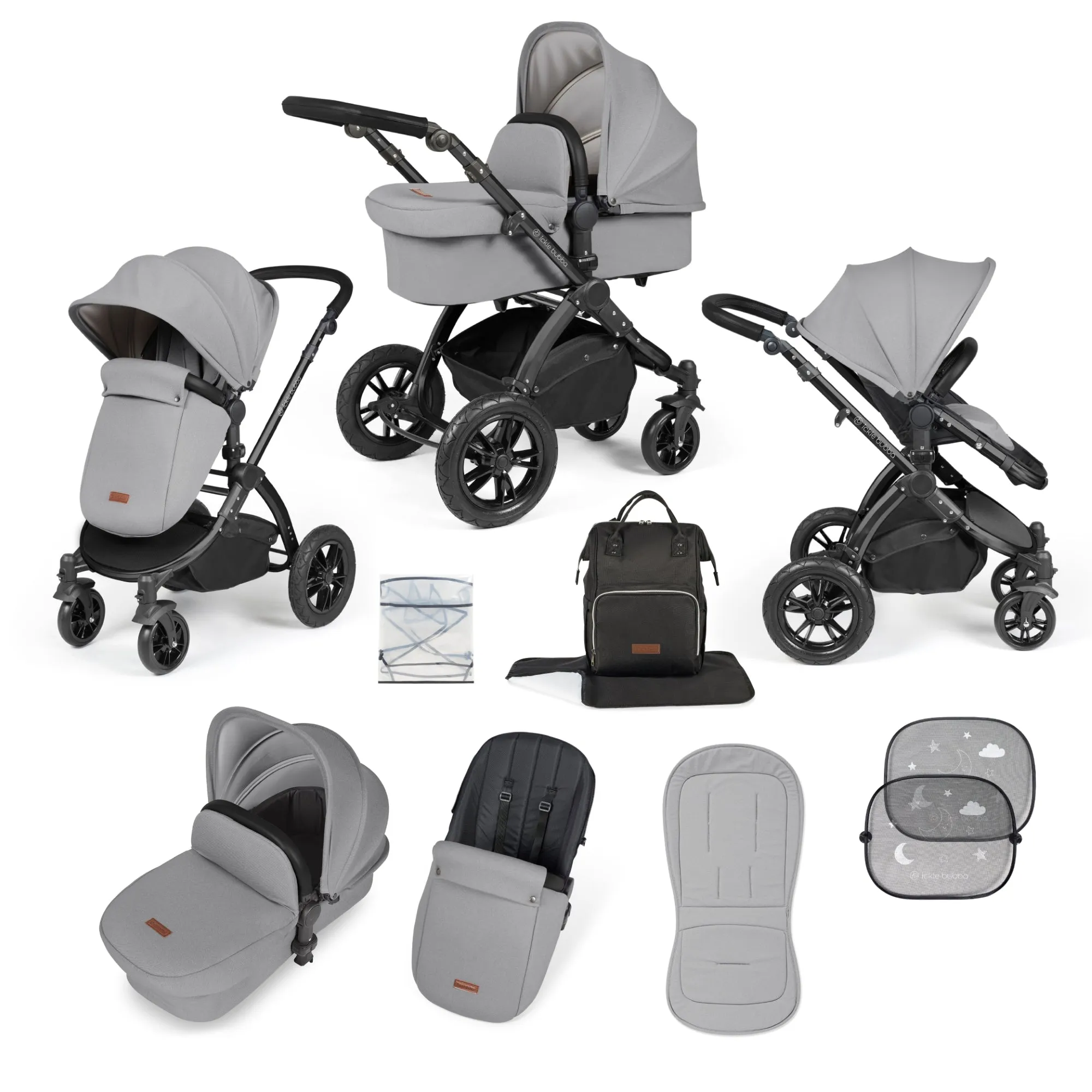 Stomp Luxe 2 in 1 Premium Pushchair
