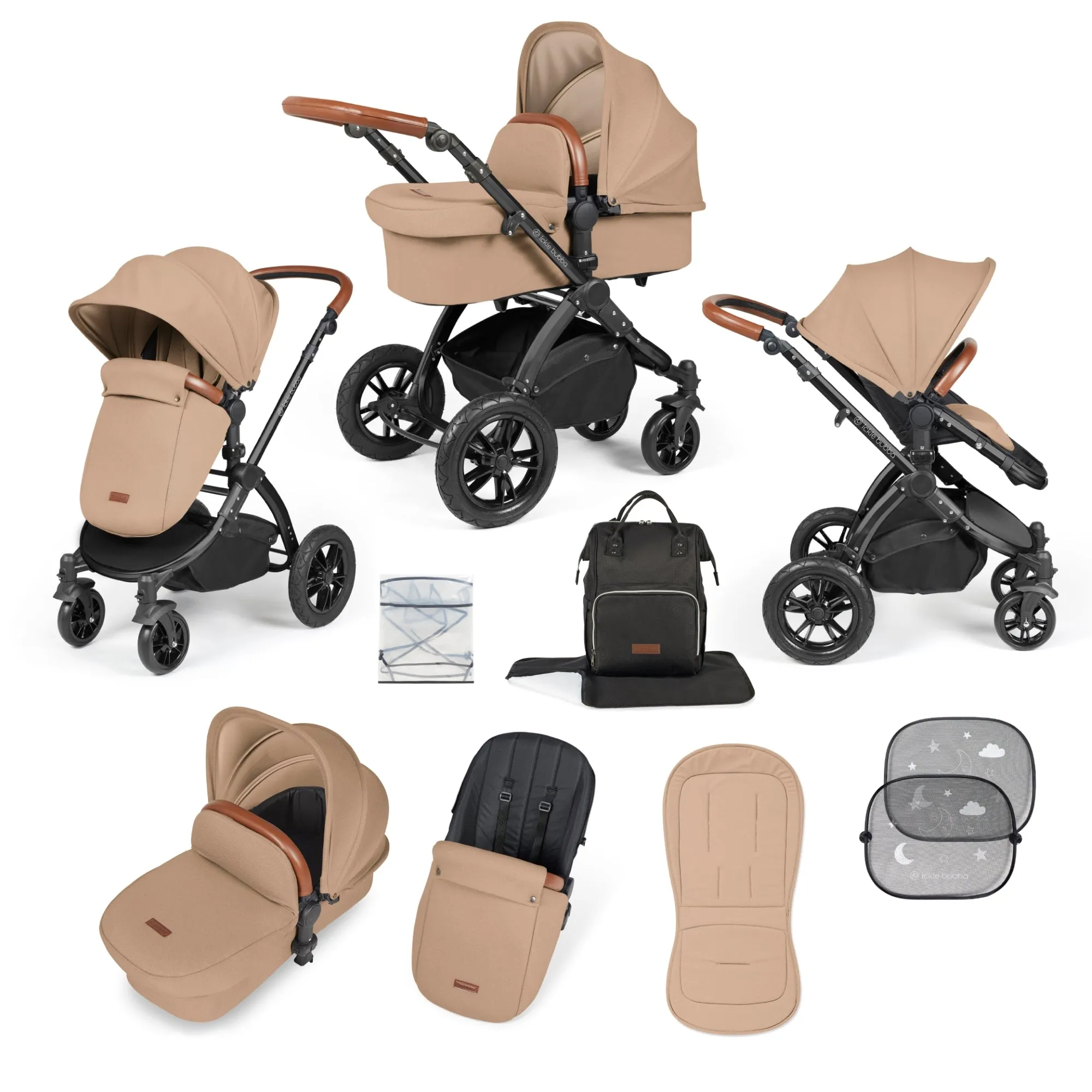 Stomp Luxe 2 in 1 Premium Pushchair