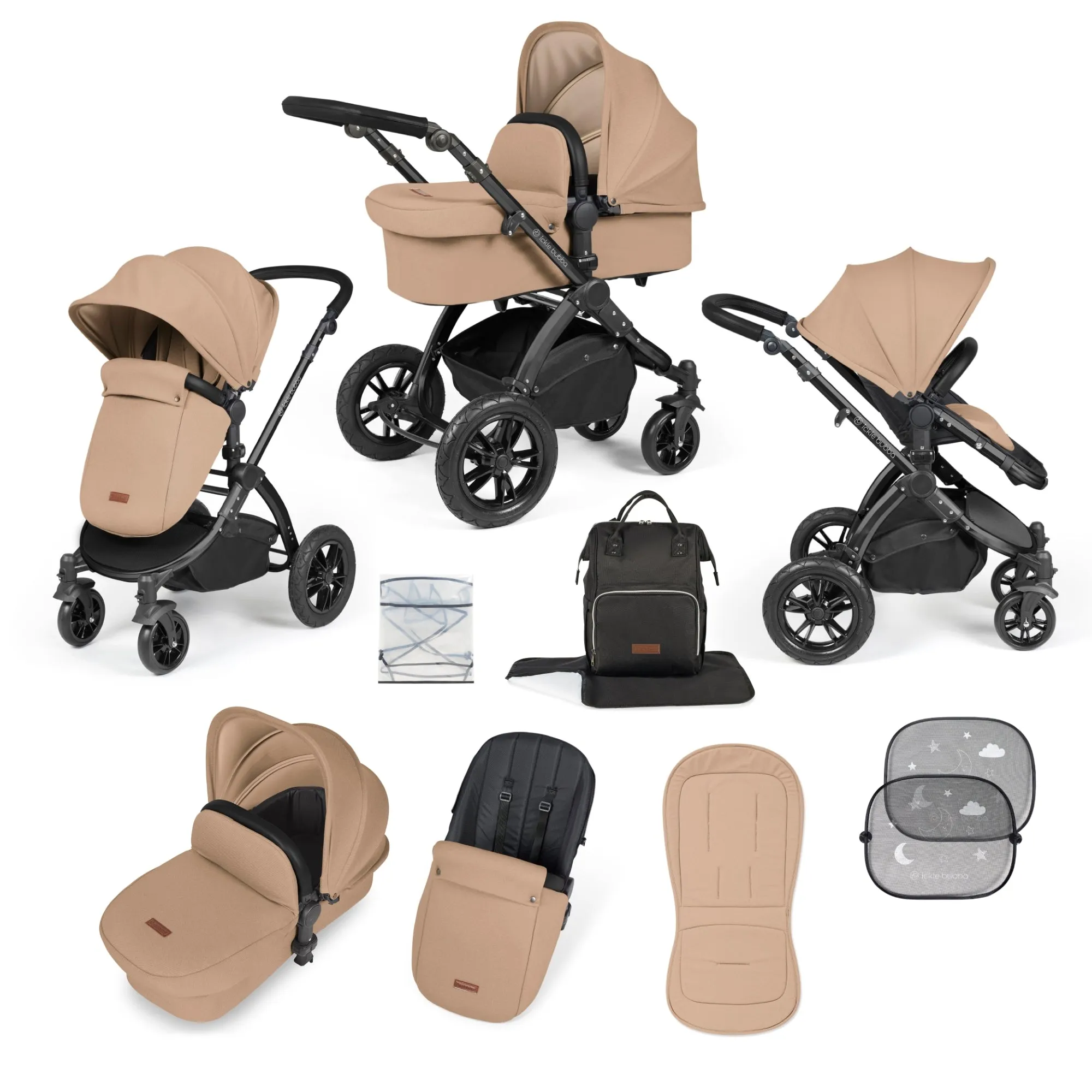 Stomp Luxe 2 in 1 Premium Pushchair
