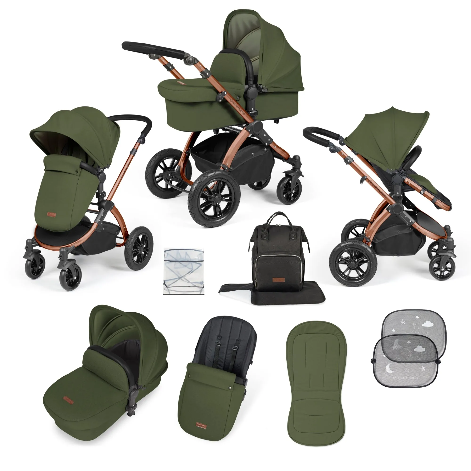Stomp Luxe 2 in 1 Premium Pushchair