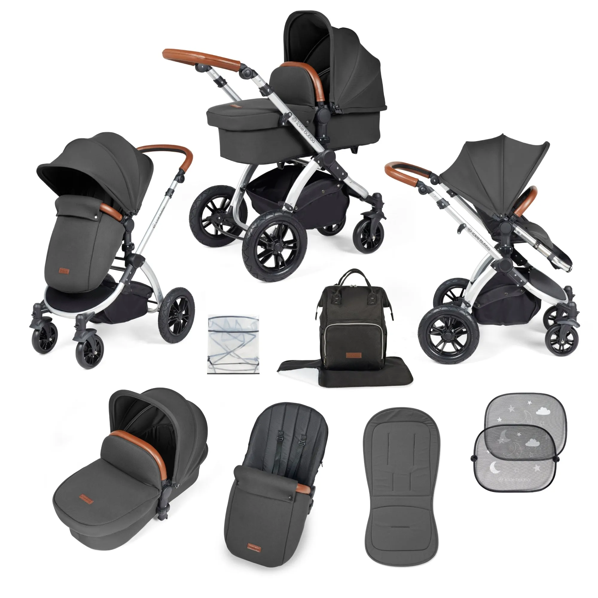Stomp Luxe 2 in 1 Premium Pushchair