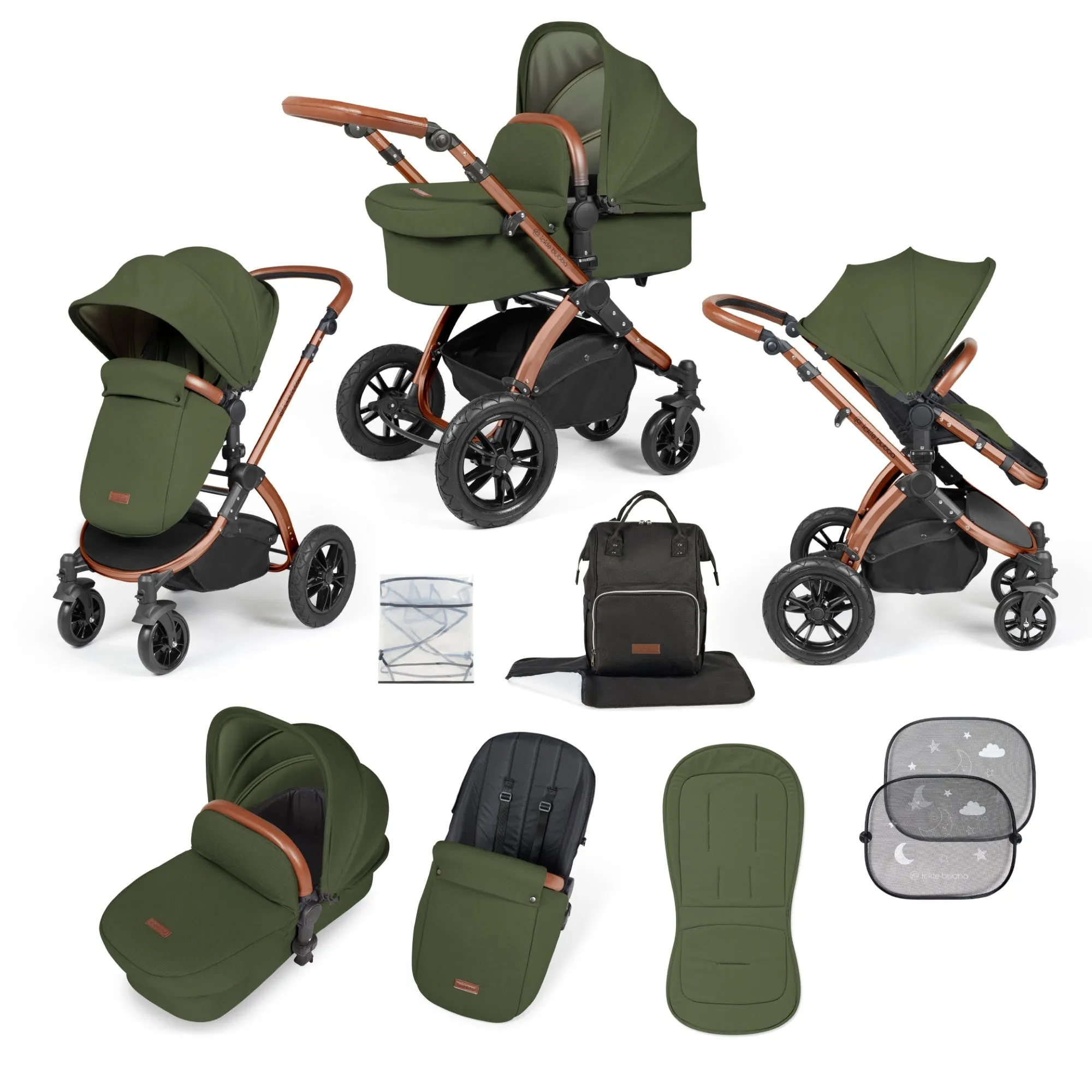 Stomp Luxe 2 in 1 Premium Pushchair