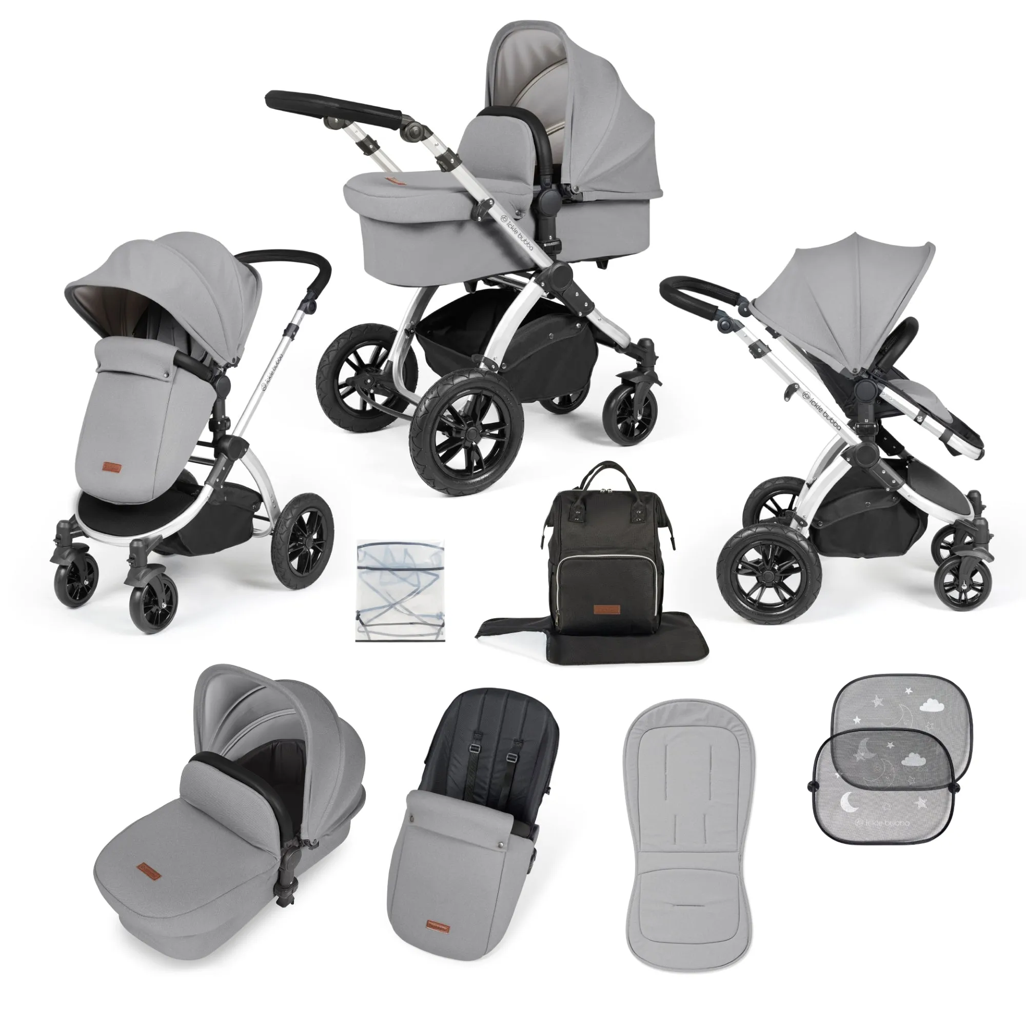 Stomp Luxe 2 in 1 Premium Pushchair