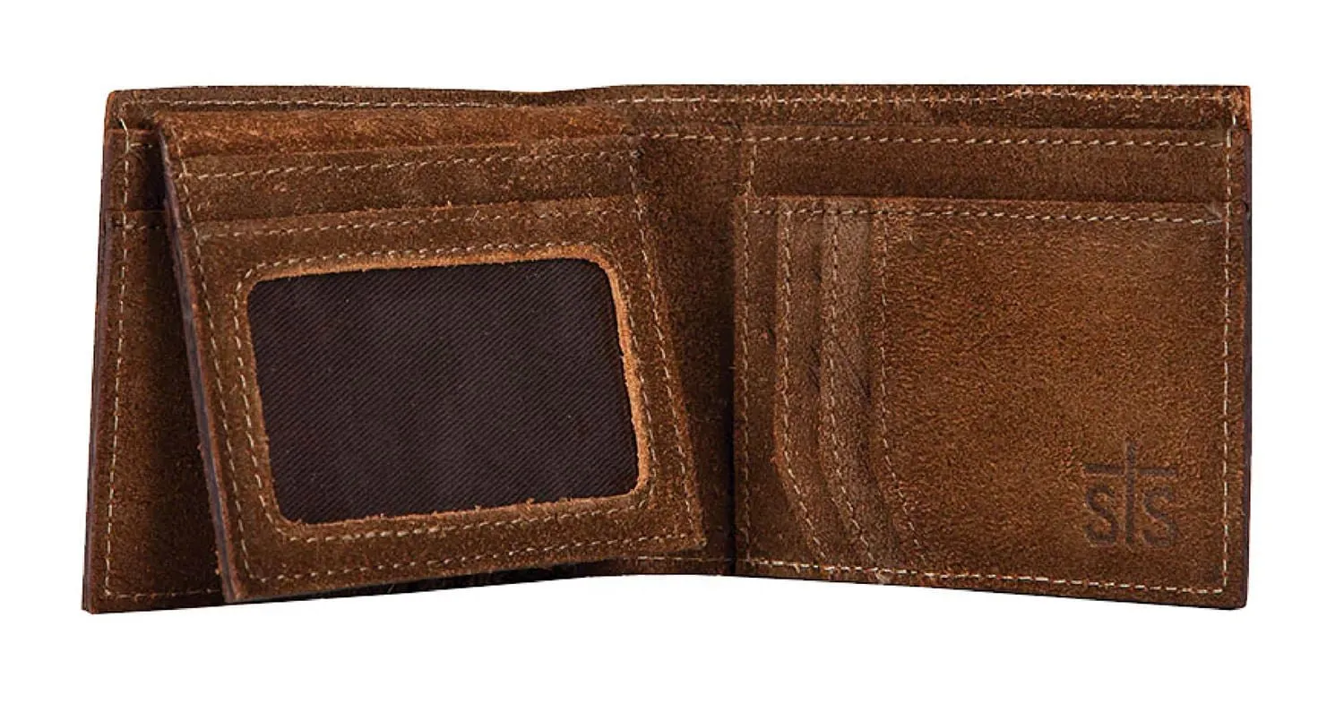 STS Men's Cowhide Bifold Wallet