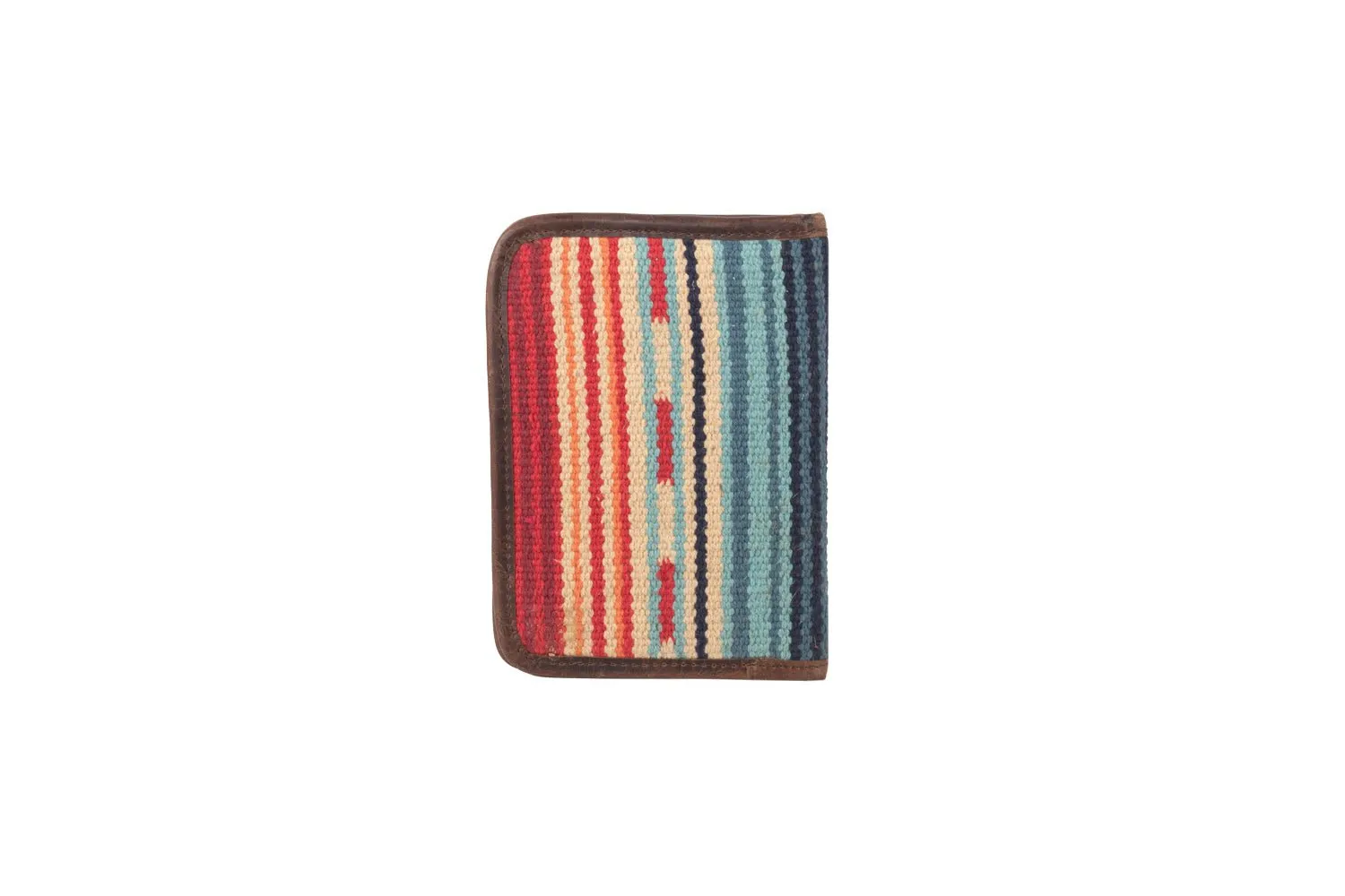 STS Ranchwear Womens Chaynee Mountain Magnetic Multi-Color Leather Bifold Wallet