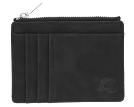 Suavecita Zipper Card Holder Wallet - Black