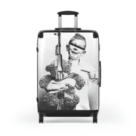 Teddy Bears and Triggers, Travel Unique Suitcase