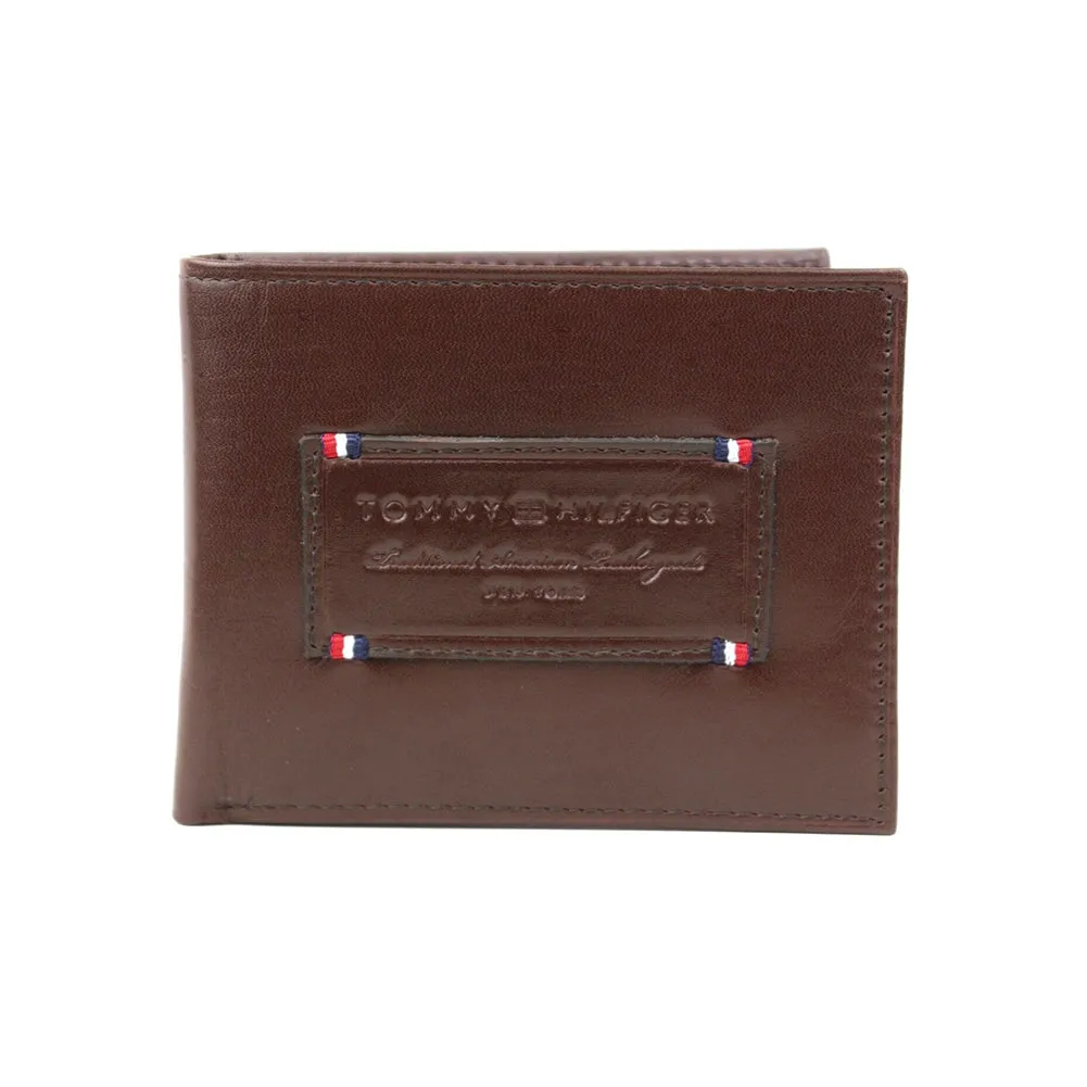 Tommy Hilfiger Men's 31TL220061 Premium Leather ID Passcase Wallet