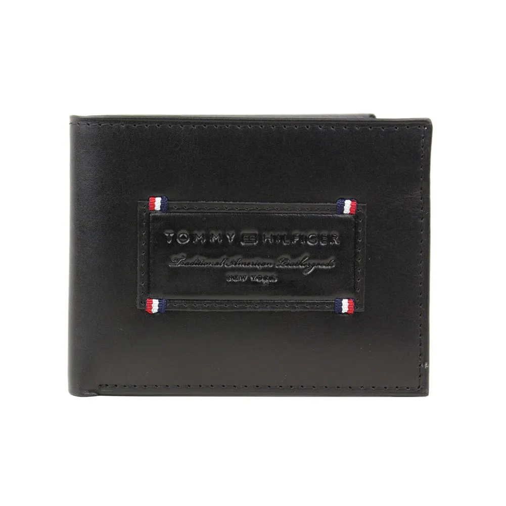 Tommy Hilfiger Men's 31TL220061 Premium Leather ID Passcase Wallet