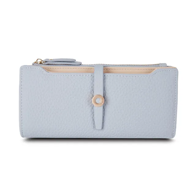 Top Quality Latest Lovely Leather Long Women Wallet