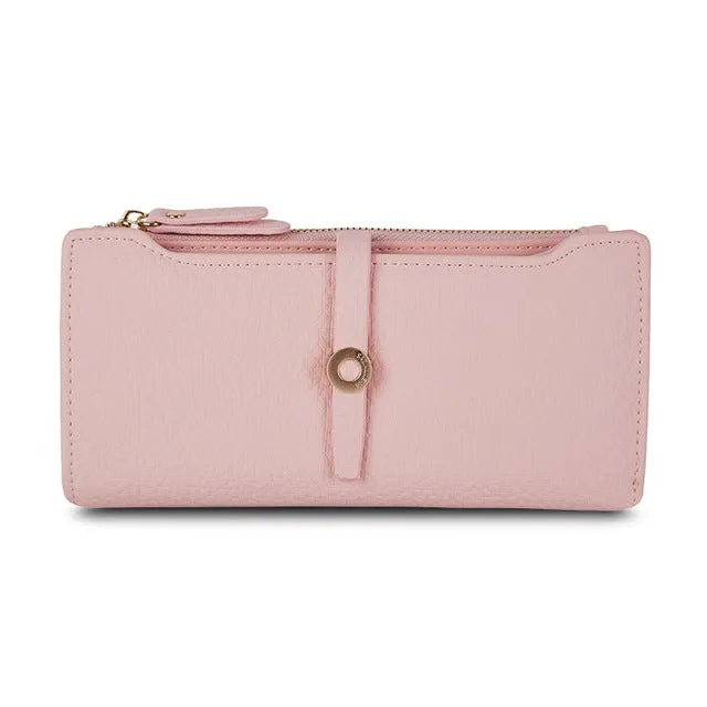 Top Quality Latest Lovely Leather Long Women Wallet