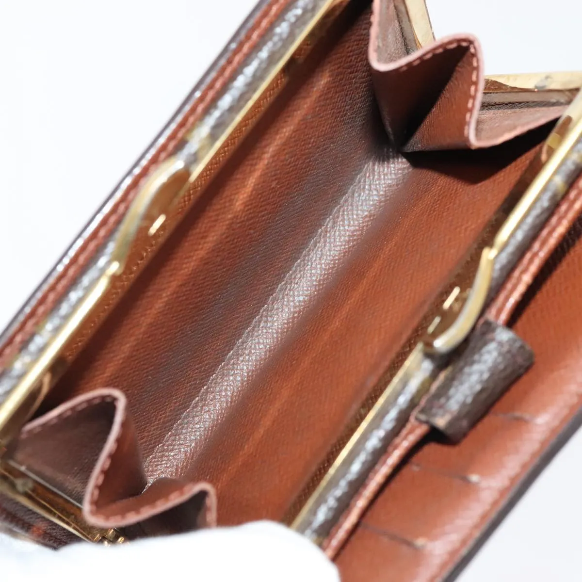 Trendy Inspired Louis Vuitton Monogram Portefeuille Viennois Bifold Wallet M61674 Auth Bs17396