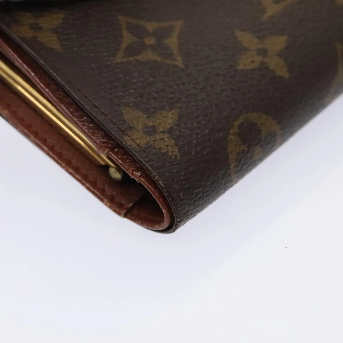 Trendy Inspired Louis Vuitton Monogram Portefeuille Viennois Bifold Wallet M61674 Auth Bs17396