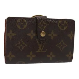 Trendy Inspired Louis Vuitton Monogram Portefeuille Viennois Bifold Wallet M61674 Auth Bs17396