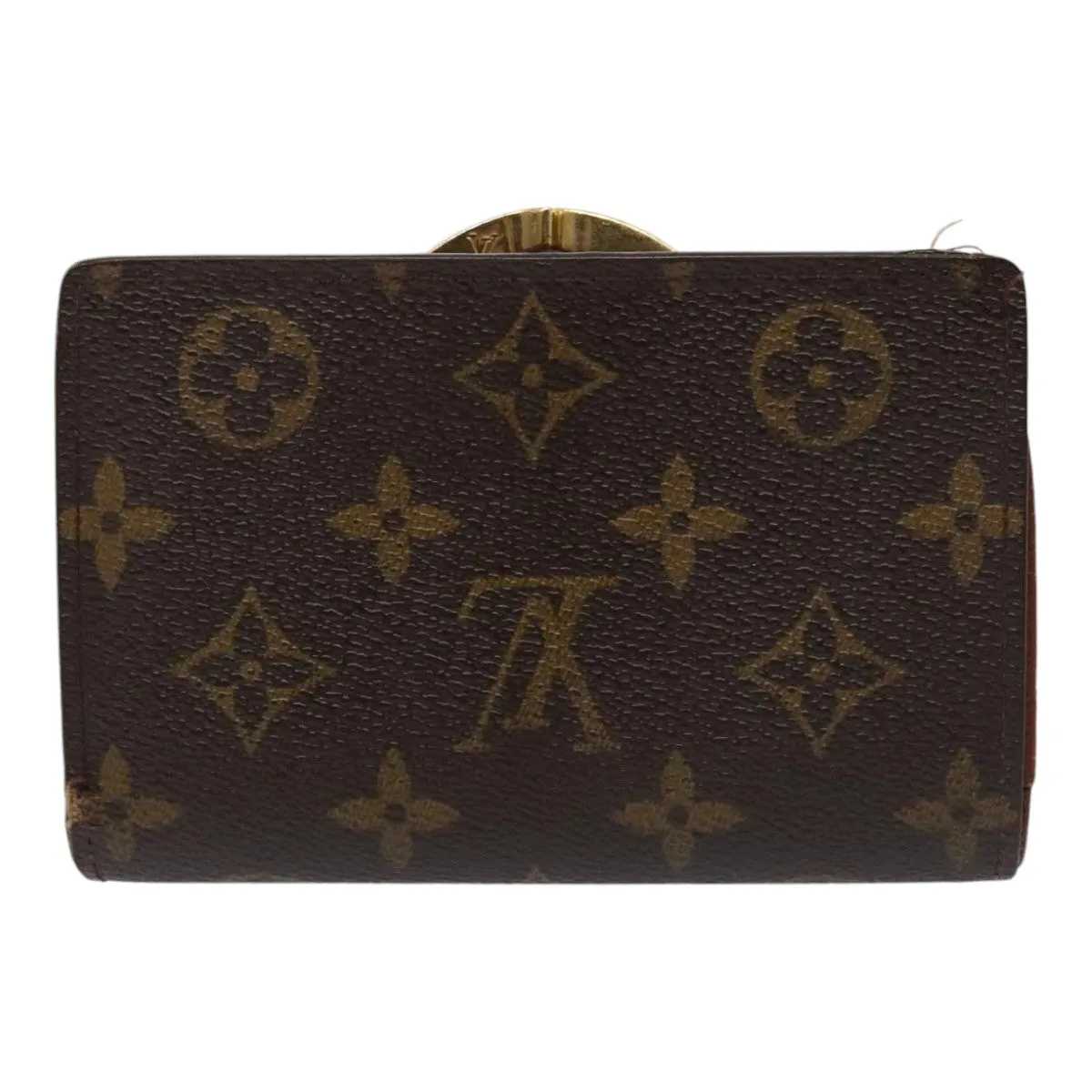 Trendy Inspired Louis Vuitton Monogram Portefeuille Viennois Bifold Wallet M61674 Auth Bs17396