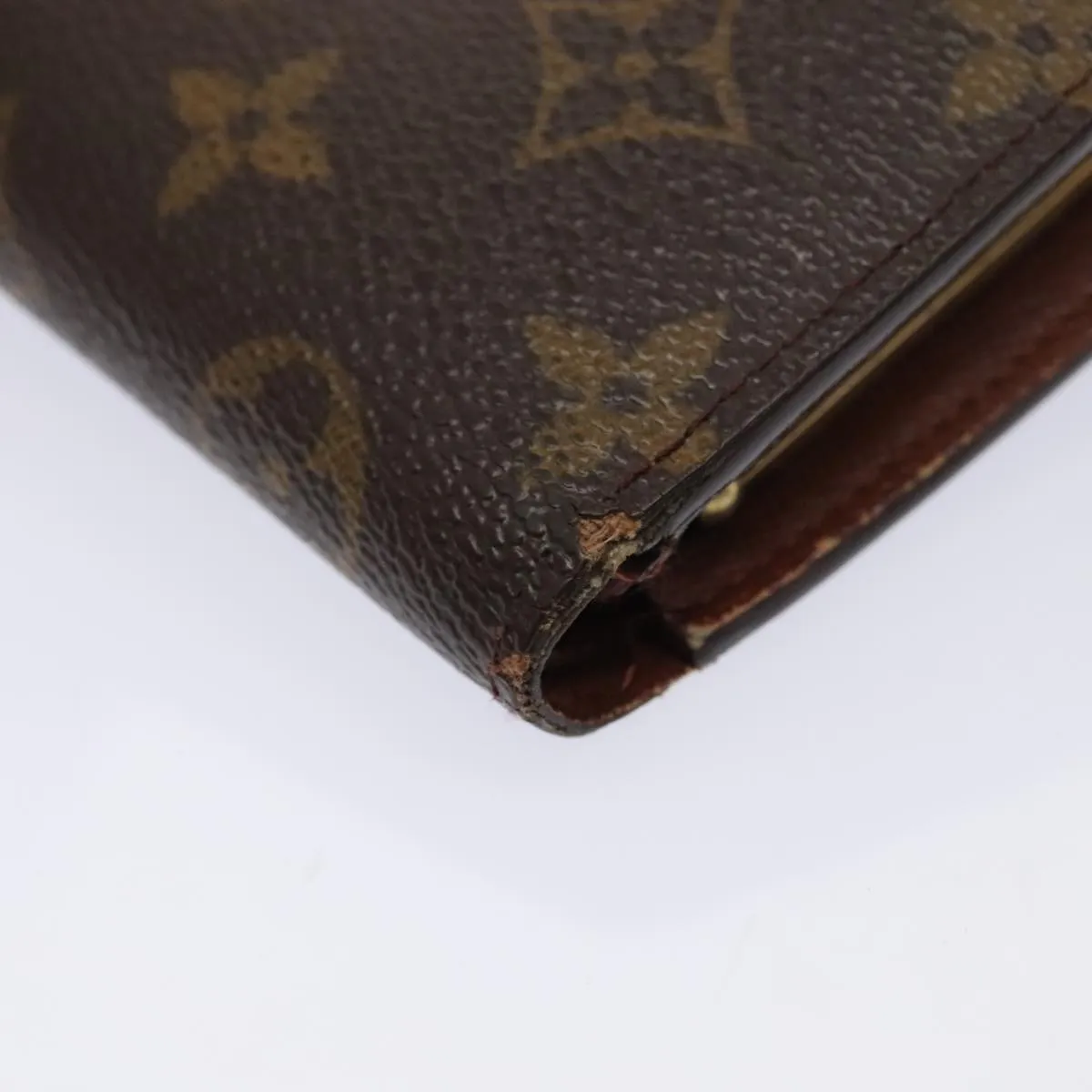 Trendy Inspired Louis Vuitton Monogram Portefeuille Viennois Bifold Wallet M61674 Auth Bs17396