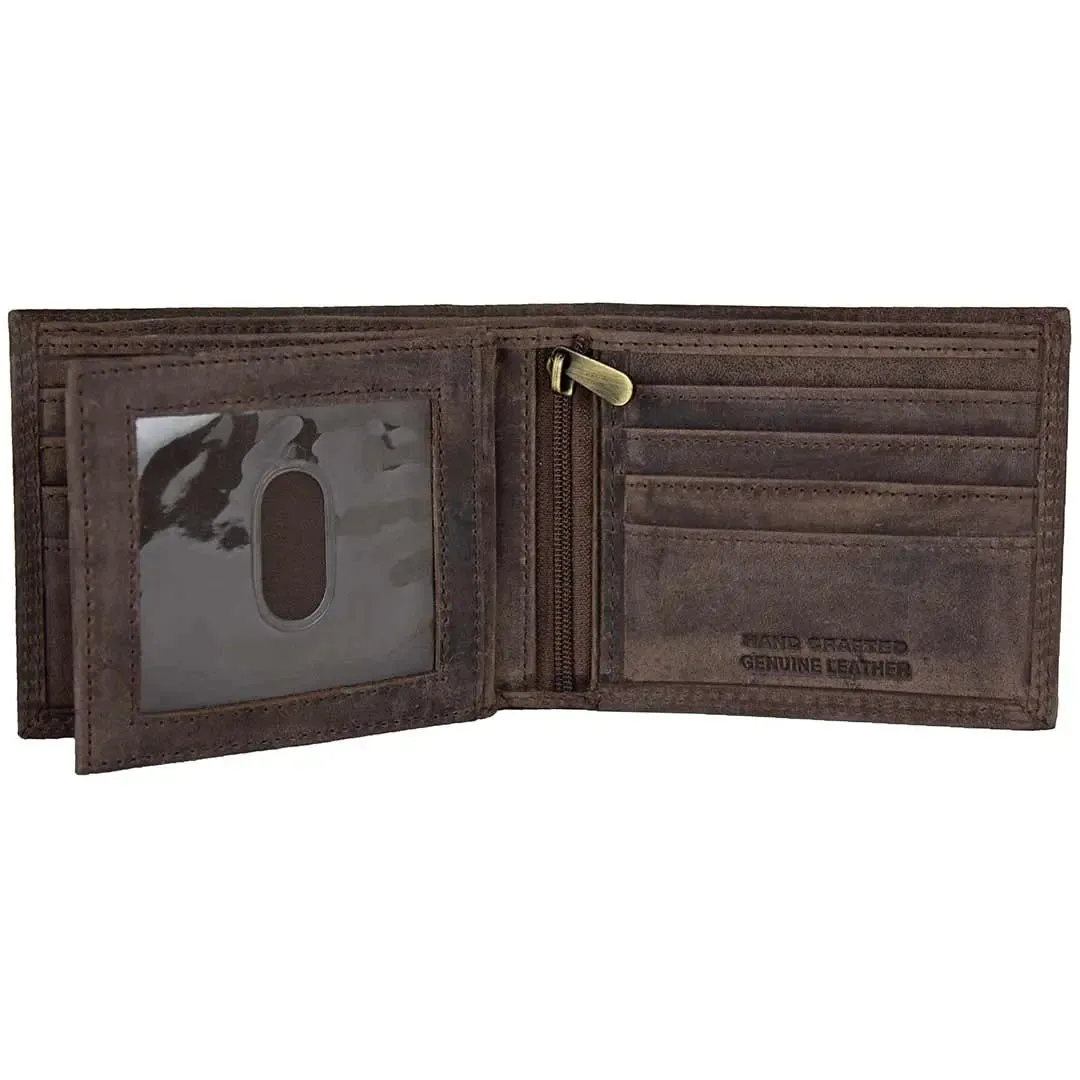 Viceroy Men's Bike Embossed Leather Wallet
